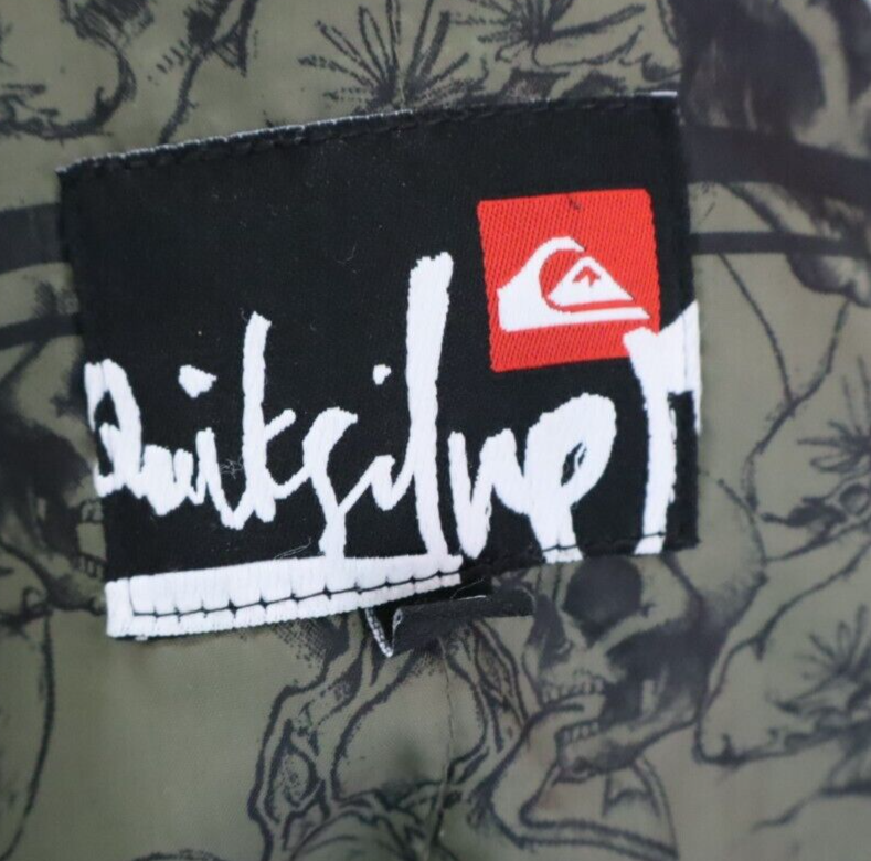QUIKSILVER GIUBBINO GIACCA UOMO Tg. L MAN CASUAL JACKET VINTAGE
