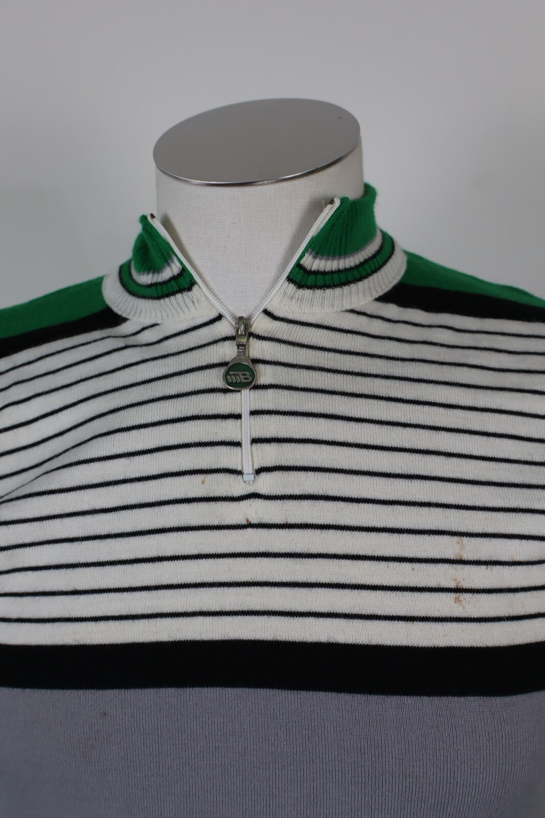 MB MAGLIA CICLISMO CYCLING UOMO TG. XL MAN SHIRT SPORT VINTAGE ACRILICO