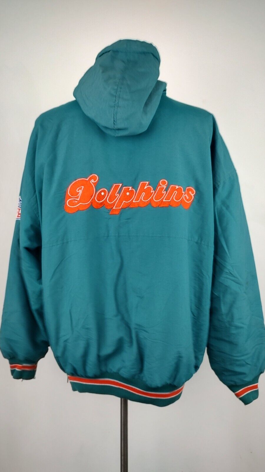 STARTER DOLPHINS GIUBBINO IMBOTTITO NFL FOOTBALL GIACCA UOMO TG L MAN JACKET
