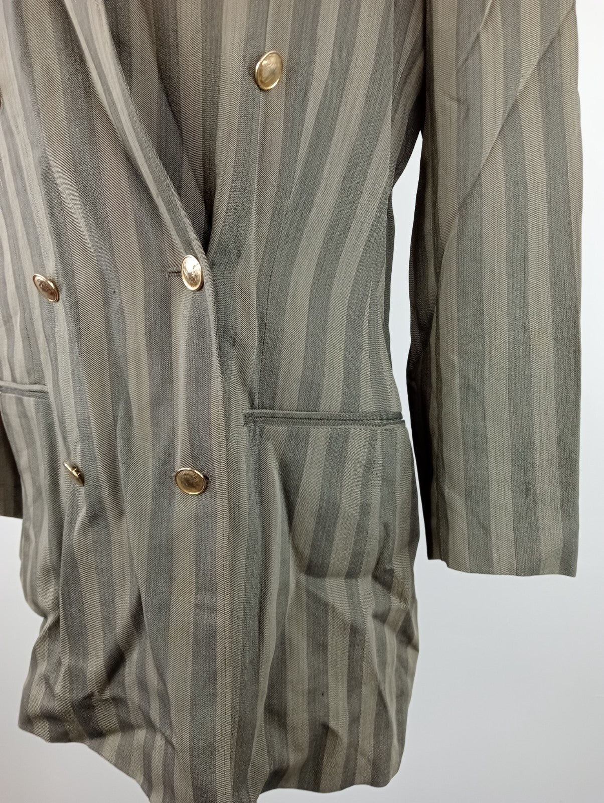 RISPOSTE LAURA BIAGIOTTI BLAZER GIACCA DONNA 42 LANA VINTAGE CASUAL JACKET ITALY