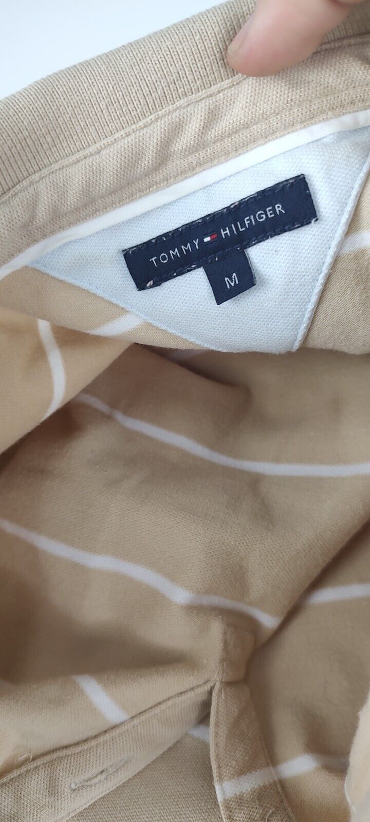 TOMMY HILFIGER POLO MAGLIA DONNA COTONE TG. M WOMAN SHIRT CASUAL VINTAGE