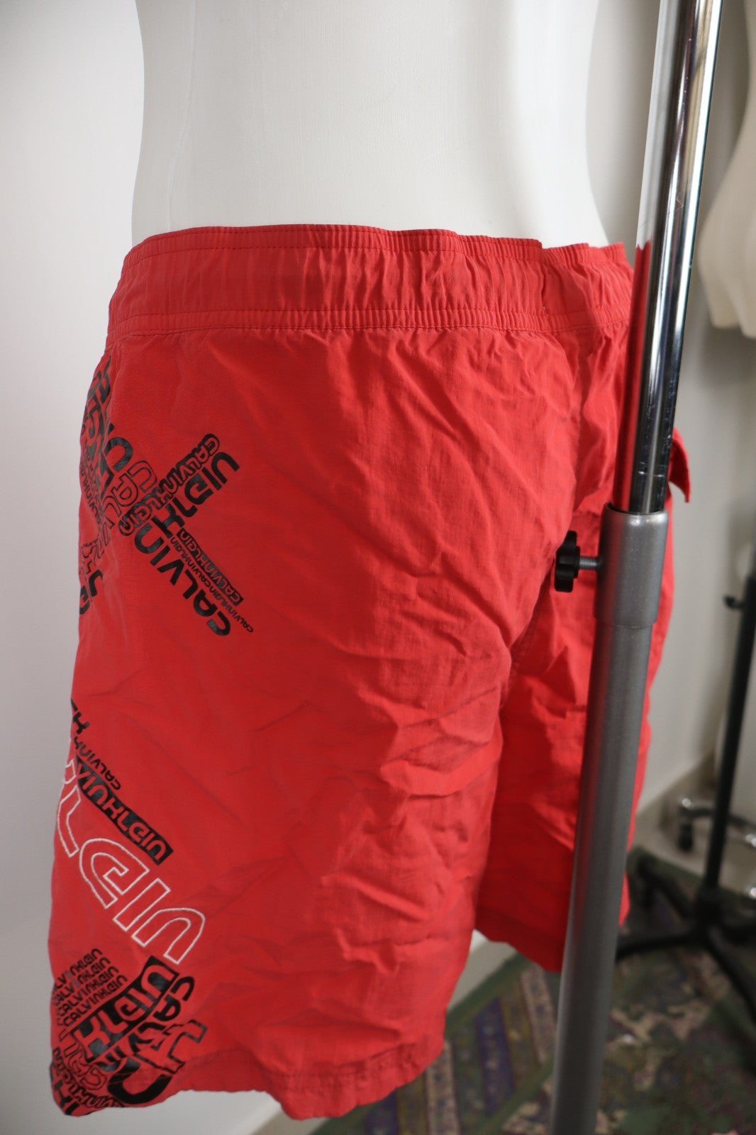 CALVIN KLEIN COSTUME PANTALONCINO MARE UOMO TG M MEN SWIMSUIT VINTAGE CASUAL