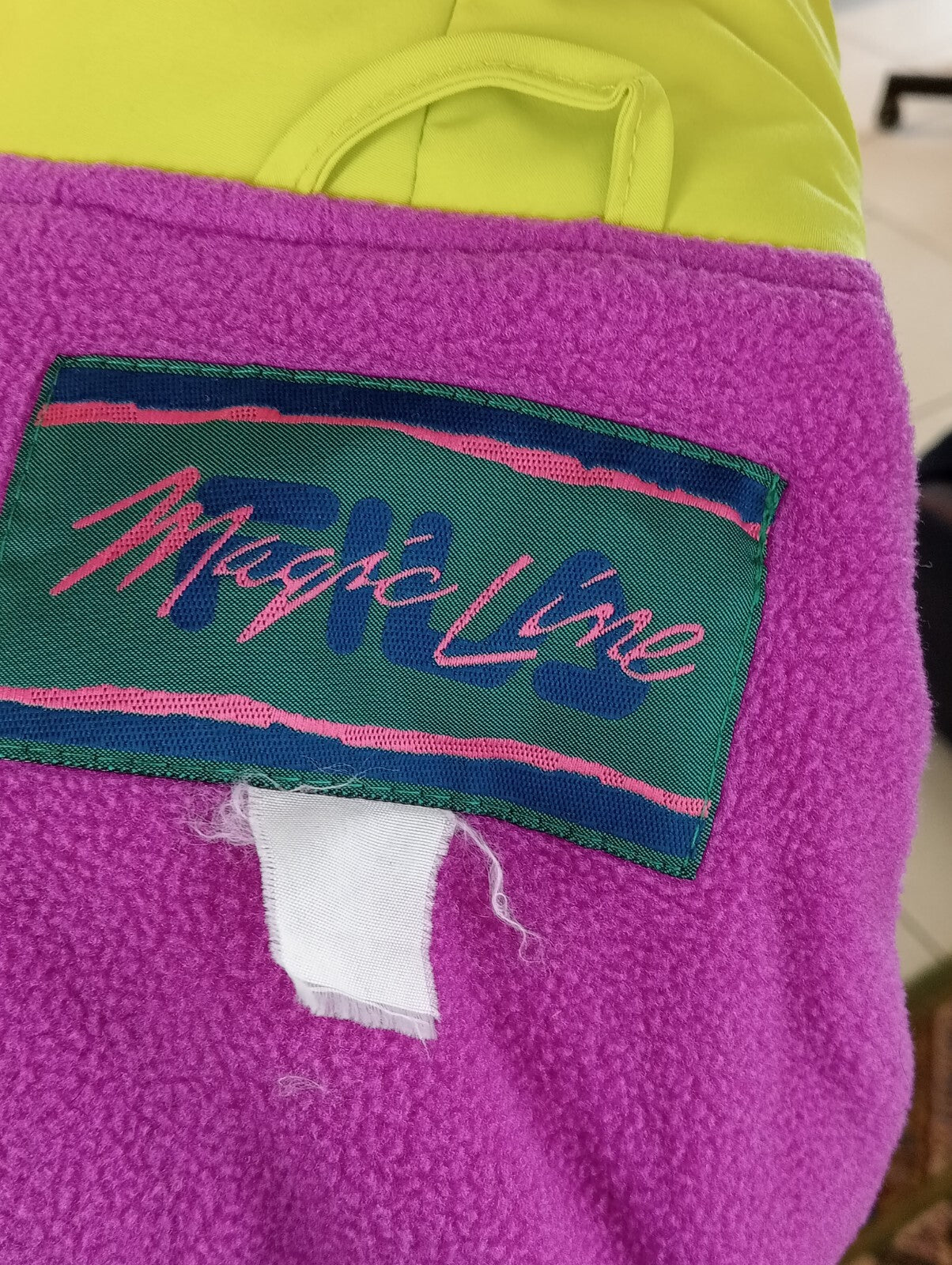 FILA MAGIC LINE GIUBBINO IMBOTTITO NEVE UOMO XL MAN CASUAL VINTAGE JACKET SPORT