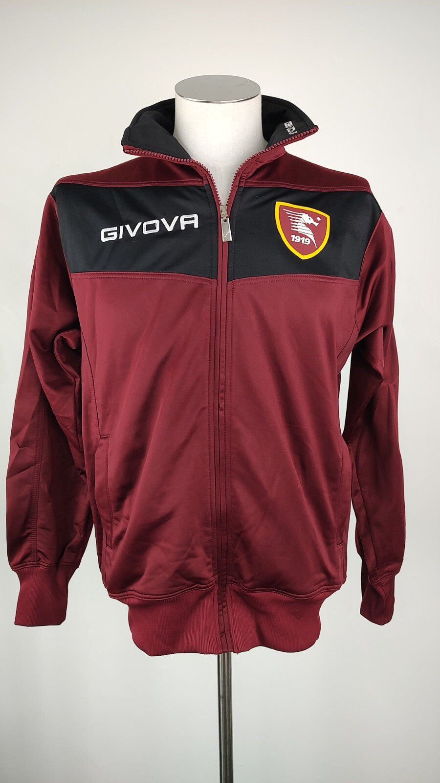 GIVOVA SALERNITANA GIACCA SPORT CALCIO  UOMO Tg M MAN VINTAGE JACKET