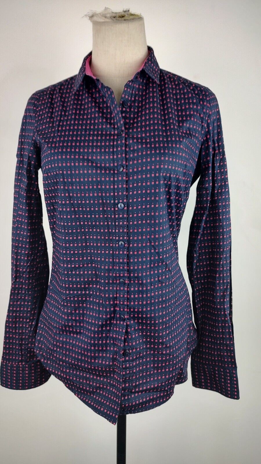 TOMMY HILFIGER CAMICIA DONNA TG. 4 WOMAN SHIRT CASUAL VINTAGE COTONE