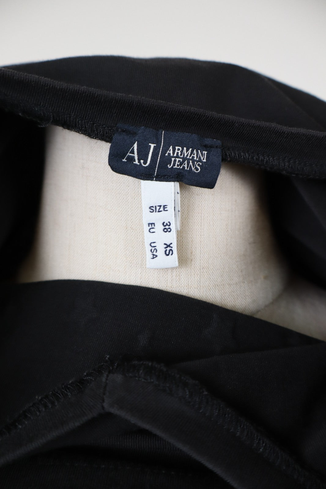 ARMANI JEANS MAGLIA DONNA TG. XS WOMAN CASUAL VINTAGE T-SHIRT TOP COTONE