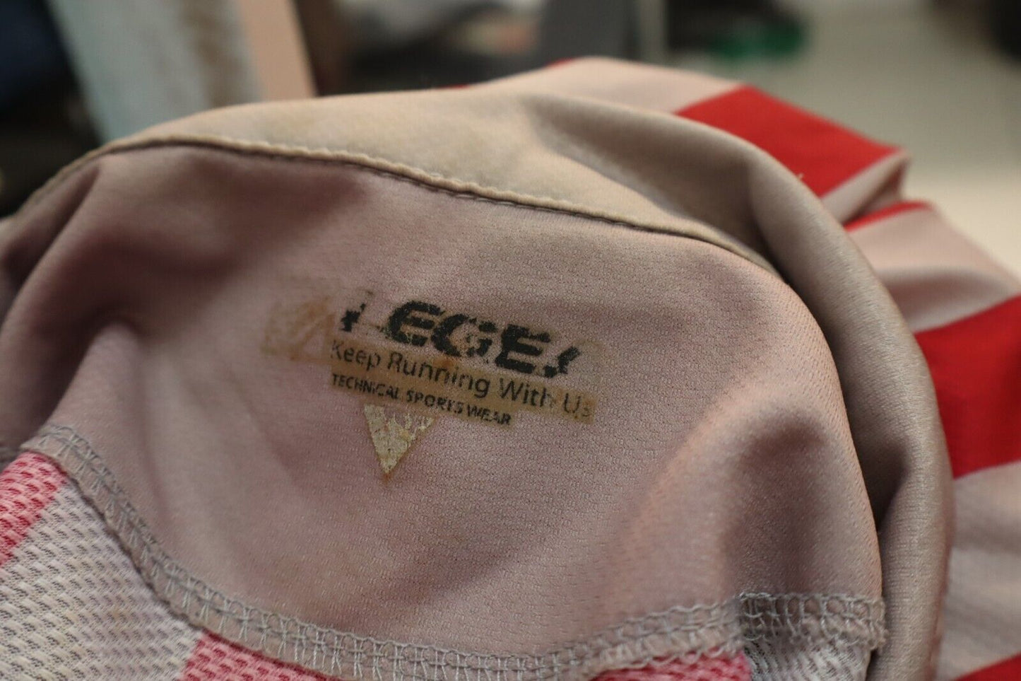 LEGEA ANGRI MAGLIA CALCIO UOMO Tg XL SOCCER JERSEY TRIKOT VINTAGE