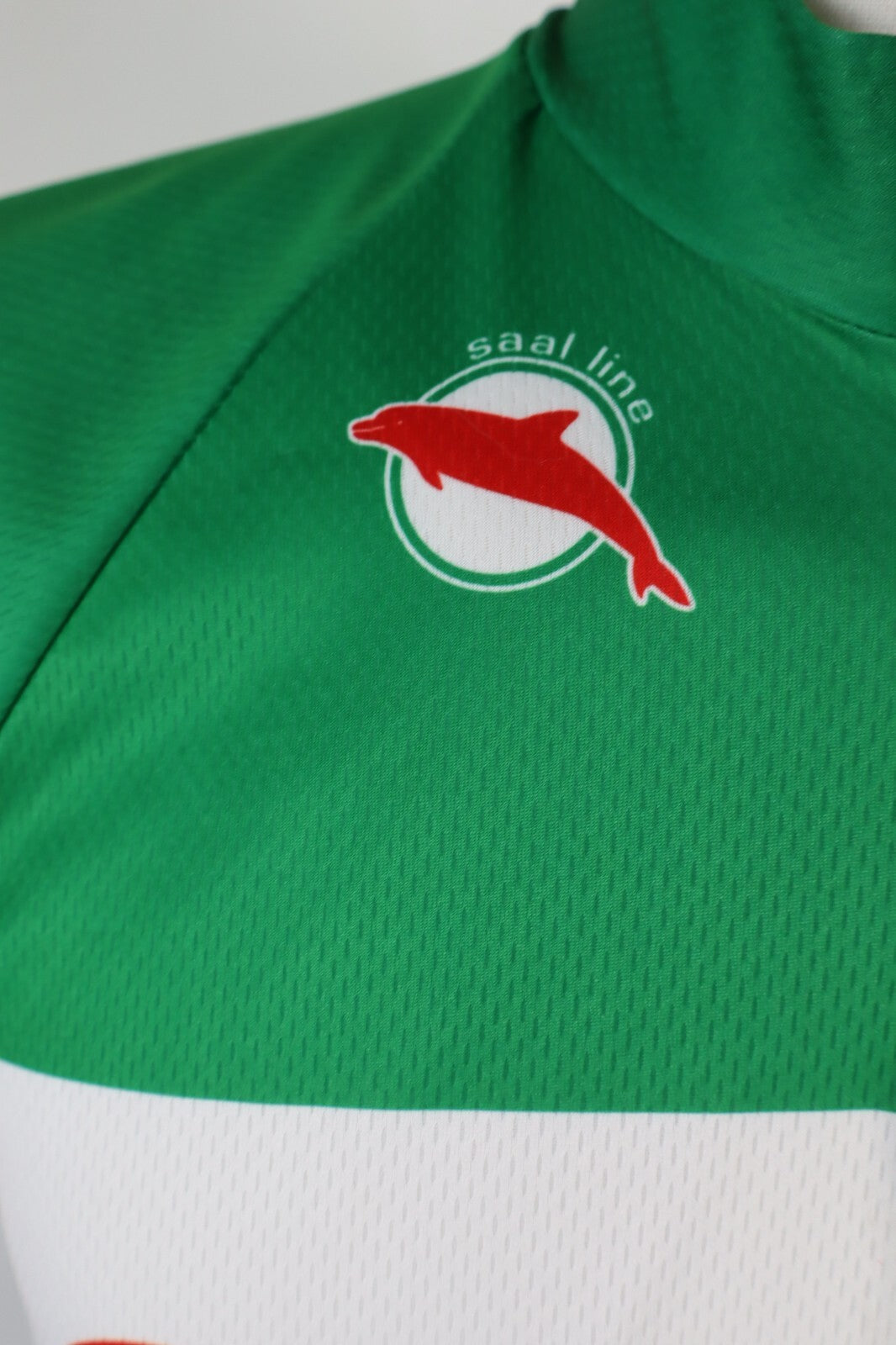 SAAL LINE ITALIA MAGLIA CICLISMO UOMO TG. 5 MAN SHIRT SPORT VINTAGE SAECO