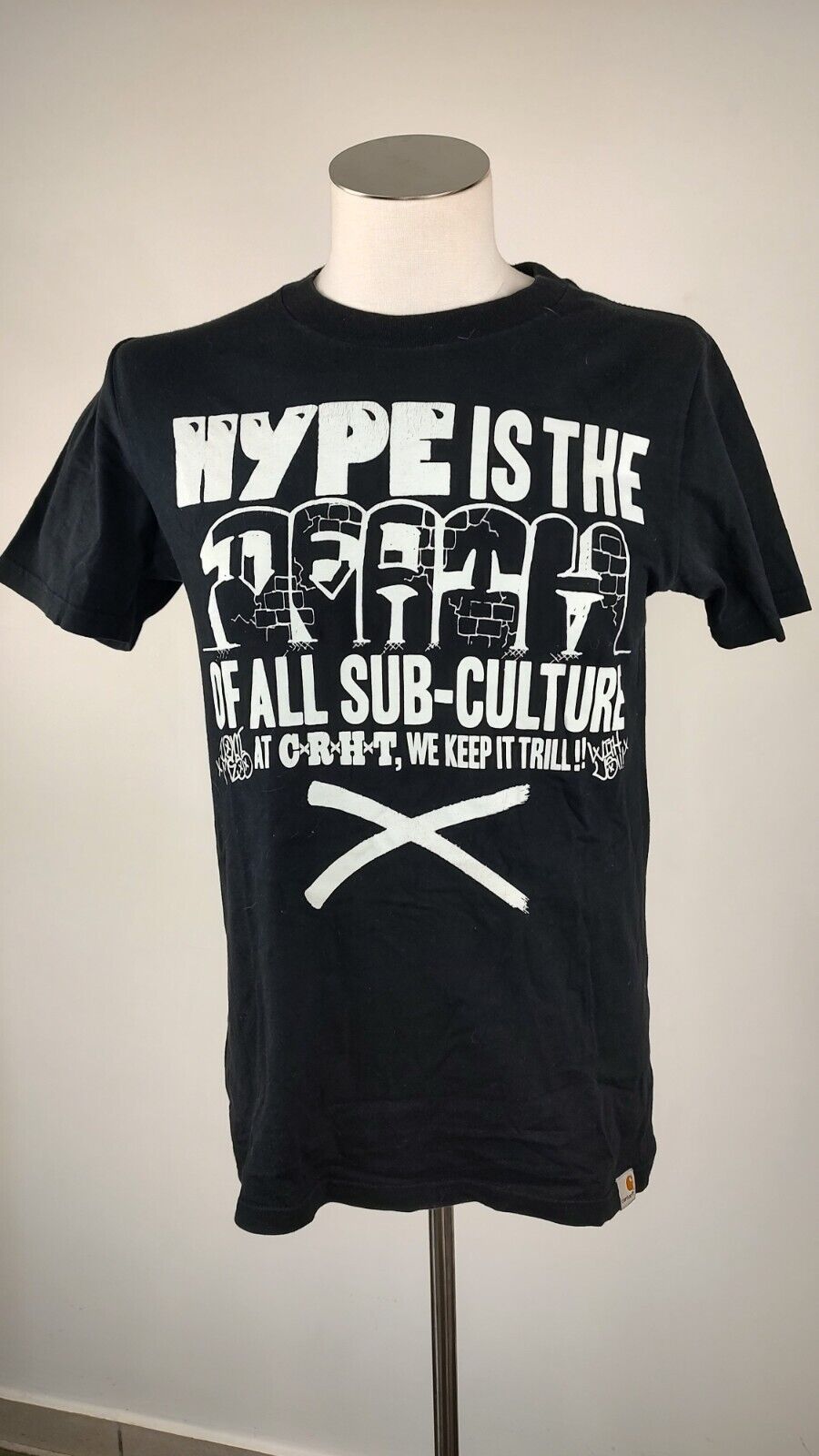 CARHARTT MAGLIA UOMO TG XS MAN T-SHIRT CASUAL VINTAGE COTONE