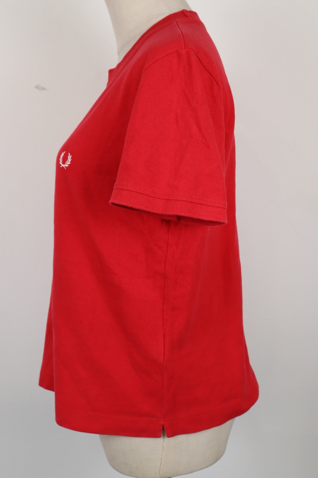 FRED PERRY  MAGLIA DONNA COTONE TG. L WOMAN SHIRT CASUAL VINTAGE COTONE