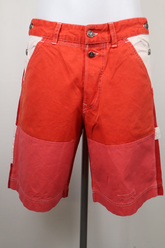 FERRE JEANS BERMUDA PANTALONE SHORTS UOMO TG 17 MAN VINTAGE CASUAL PANTS COTONE