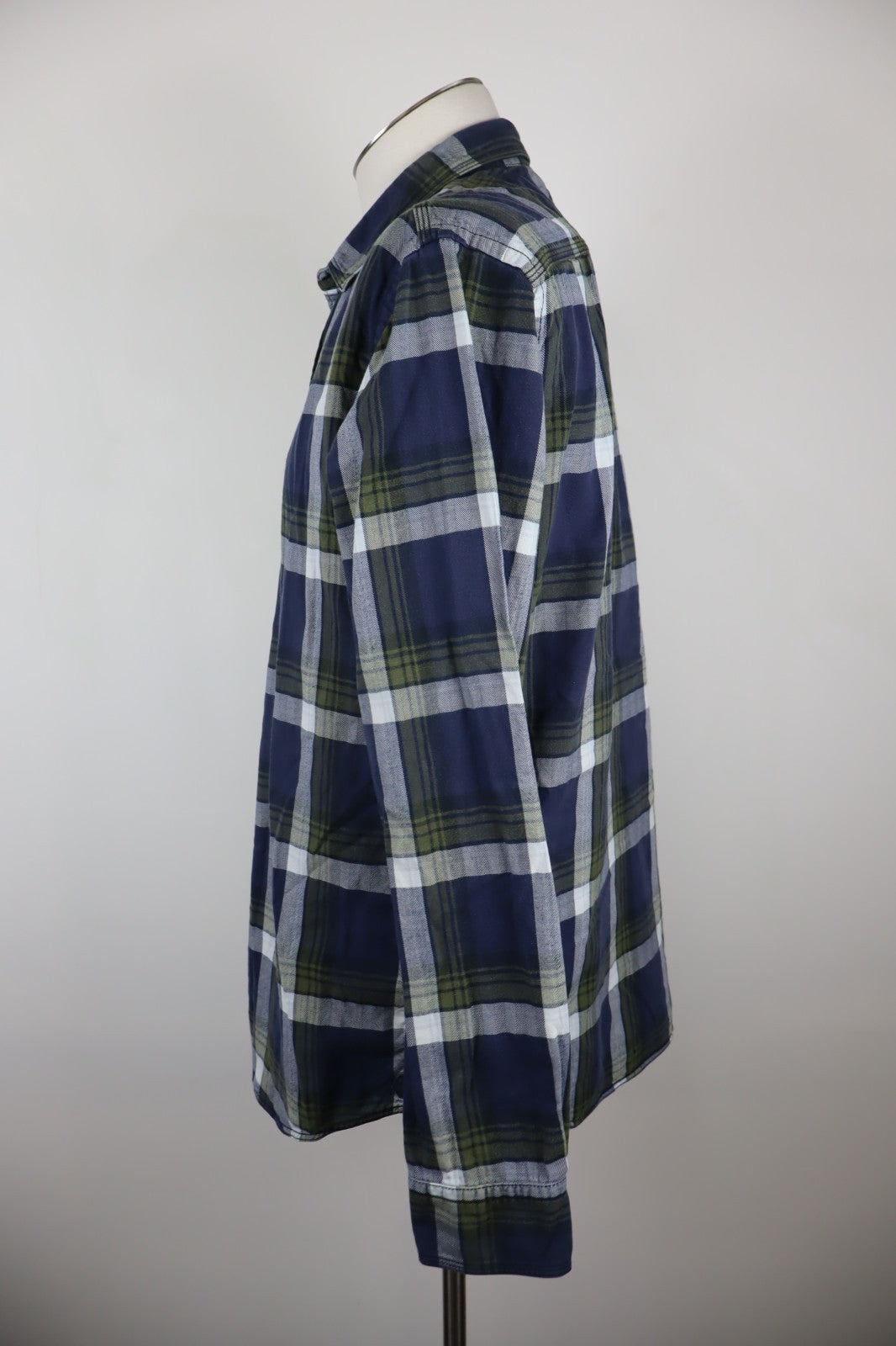 TOMMY HILFIGER CAMICIA MANICA LUNGA UOMO TG. L MAN CASUAL VINTAGE SHIRT COTONE