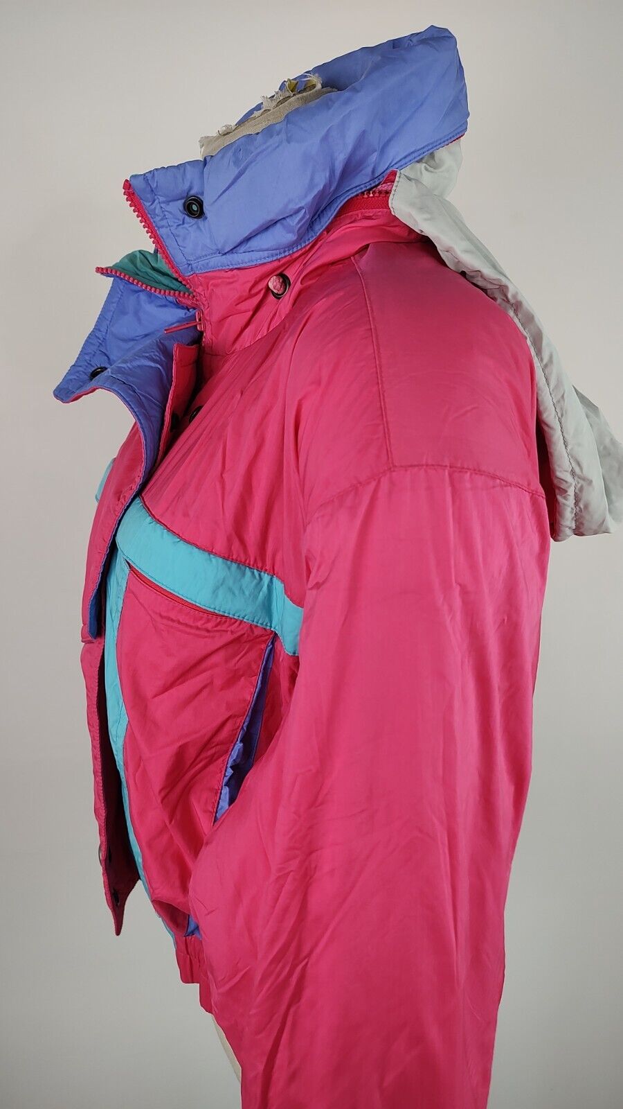 COLMAR ENTRANT GIUBBINO IMBOTTITO DONNA NEVE Tg M VINTAGE WOMAN JACKET VINTAGE