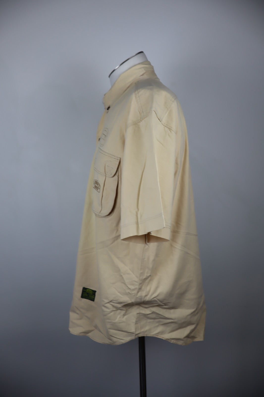 CAMEL TROPHY ADVENTURE CAMICIA UOMO COTONE TG L MAN VINTAGE COTTON SHIRT LOGO