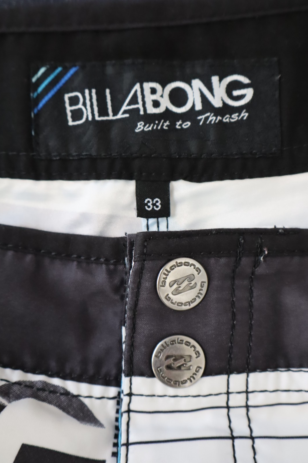 BILLABONG COSTUME PANTALONCINO MARE UOMO TG 33 MEN SWIMSUIT VINTAGE CASUAL