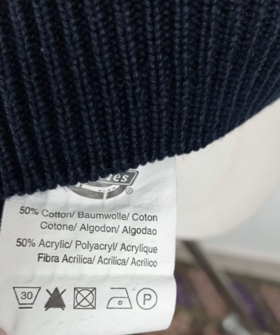 DICKIES MAGLIONE COTONE COTTON VINTAGE UOMO Tg. L MAN SWEATER CASUAL