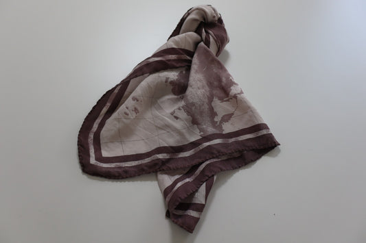 ALVIERO MARTINI  FOULARD 100% SILK SETA SCARVES SCARF SQUARE MADE ITALY