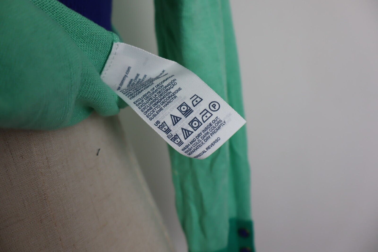 TOMMY HILFIGER CARDIGAN MAGLIONE COTONE DONNA Tg. L WOMAN CASUAL SWEATER