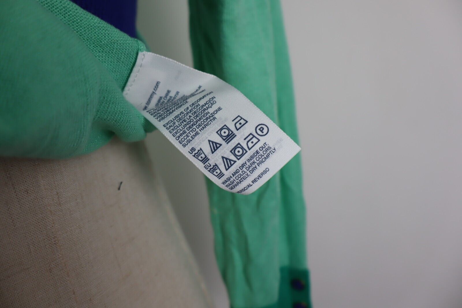 TOMMY HILFIGER CARDIGAN MAGLIONE COTONE DONNA Tg. L WOMAN CASUAL SWEATER