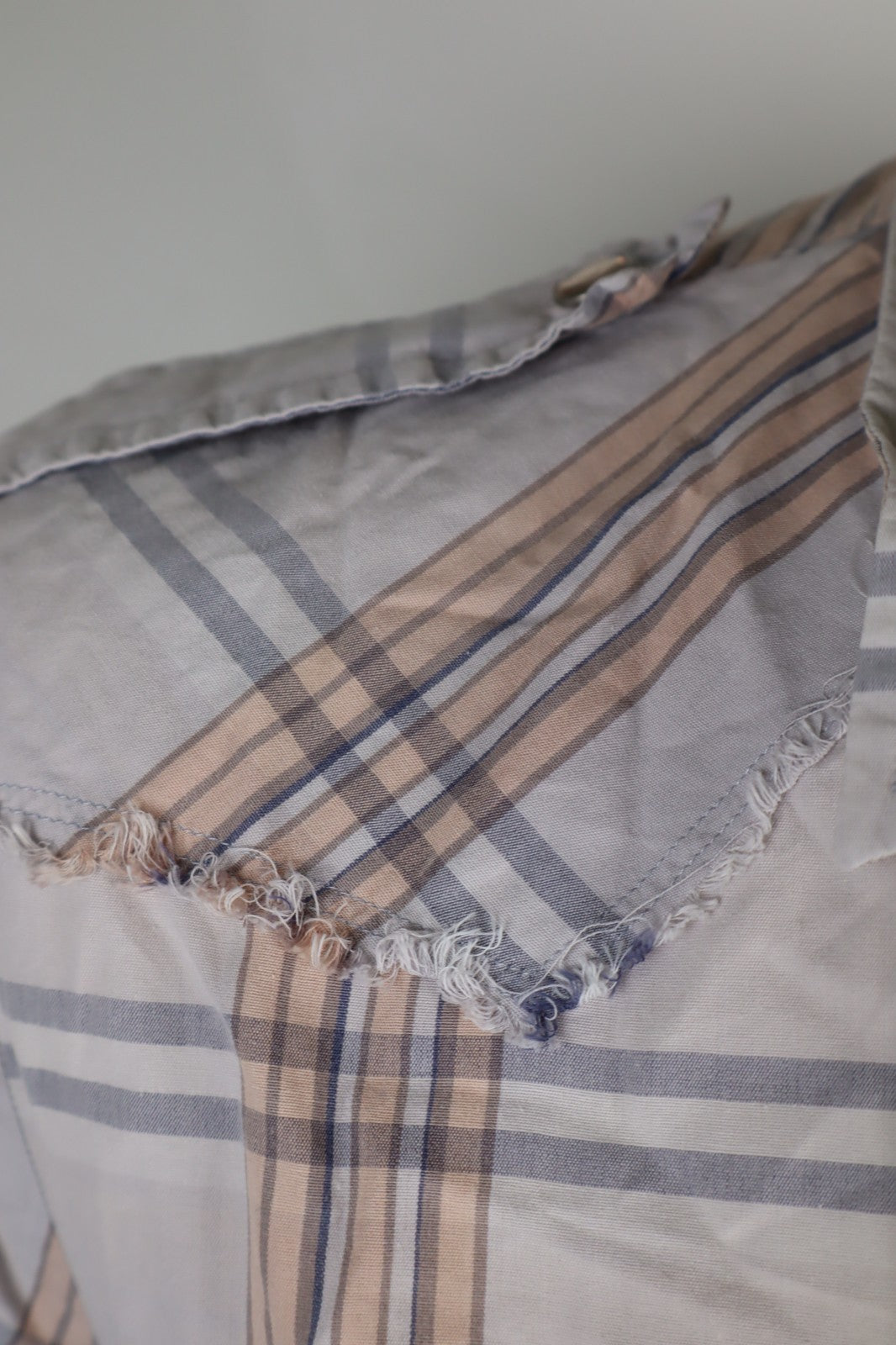 DIESEL CAMICIA UOMO TG. L MAN CASUAL VINTAGE SHIRT COTONE ITALY 100% COTONE