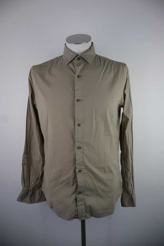 BEST COMPANY CAMICIA UOMO COTONE TG M MAN CASUAL VINTAGE SHIRT MANICA LUNGA
