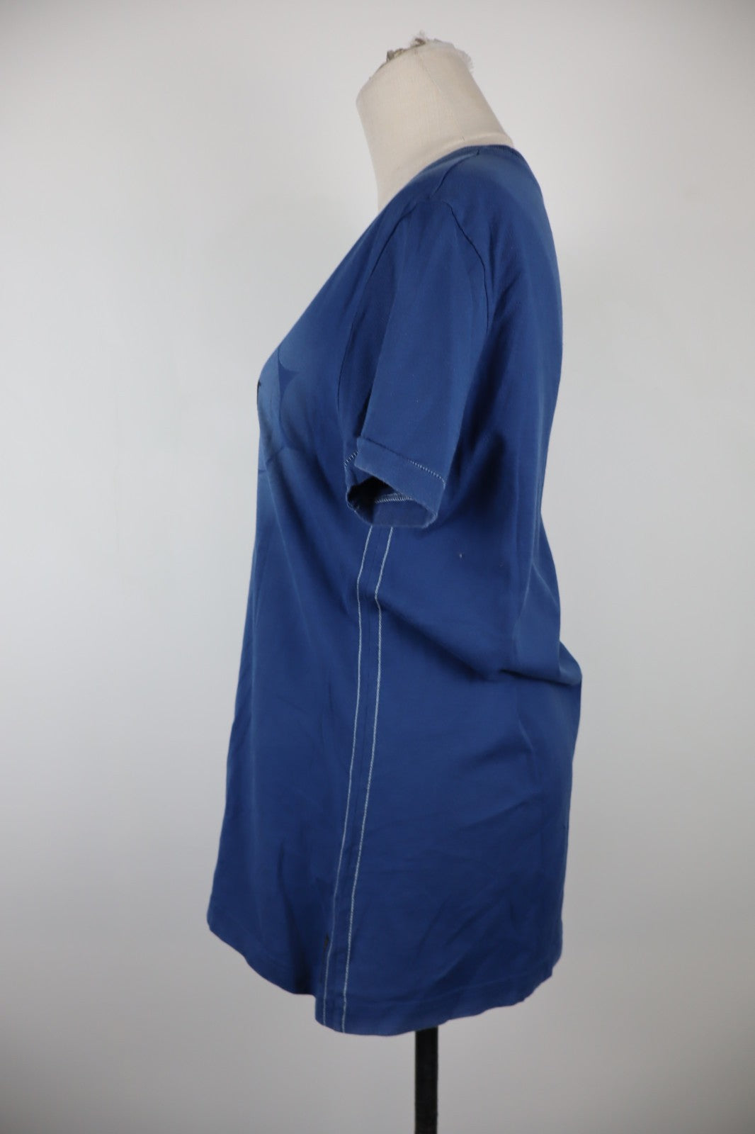 AJ ARMANI JEANS MAGLIA DONNA TG. XL WOMAN CASUAL VINTAGE T-SHIRT COTONE COTTON