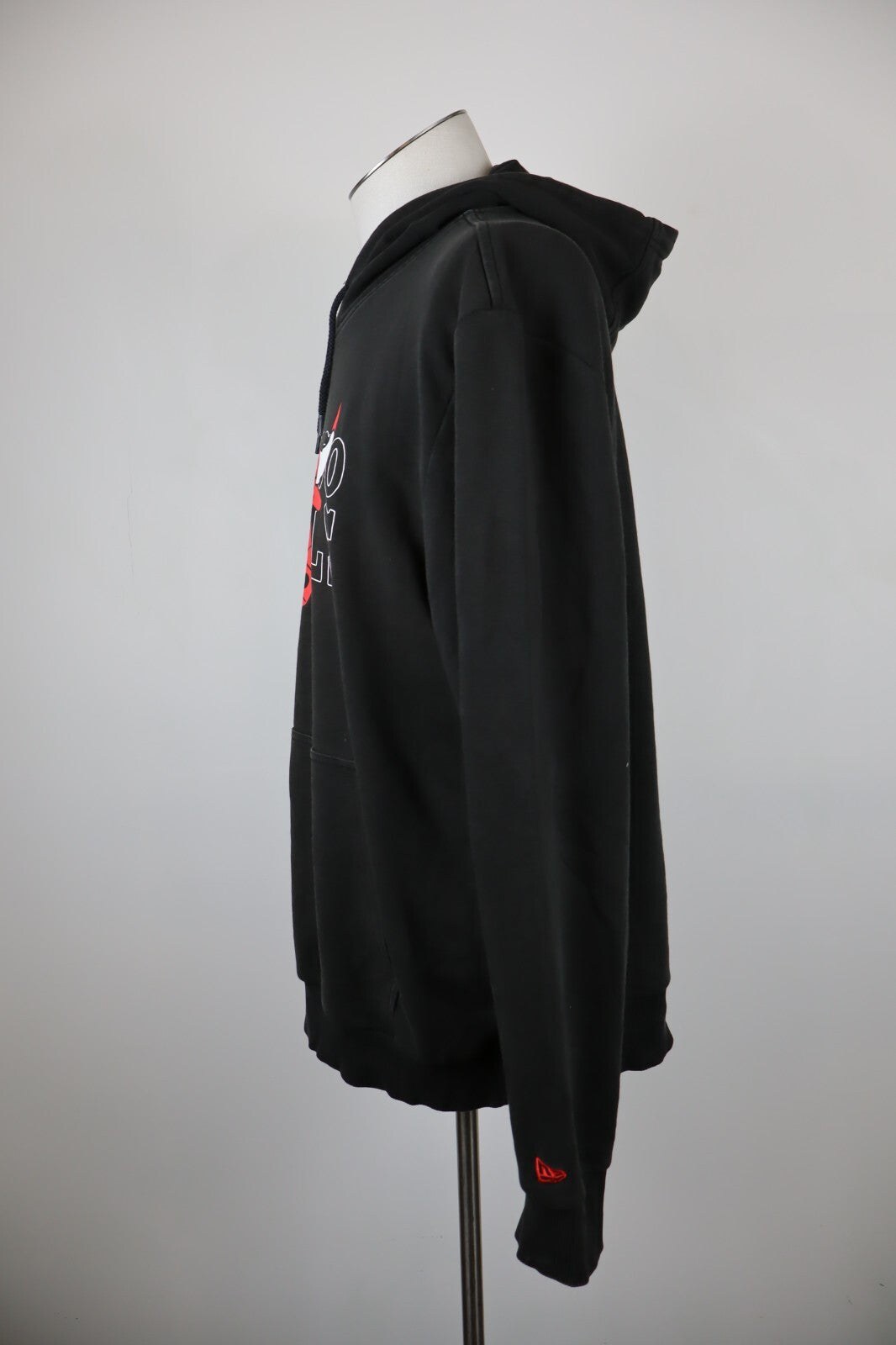 NEW ERA NBA CHICAGO BULLS FELPA CAPPUCCIO BASKET UOMO Tg XL MAN SPORT SWEATSHIRT