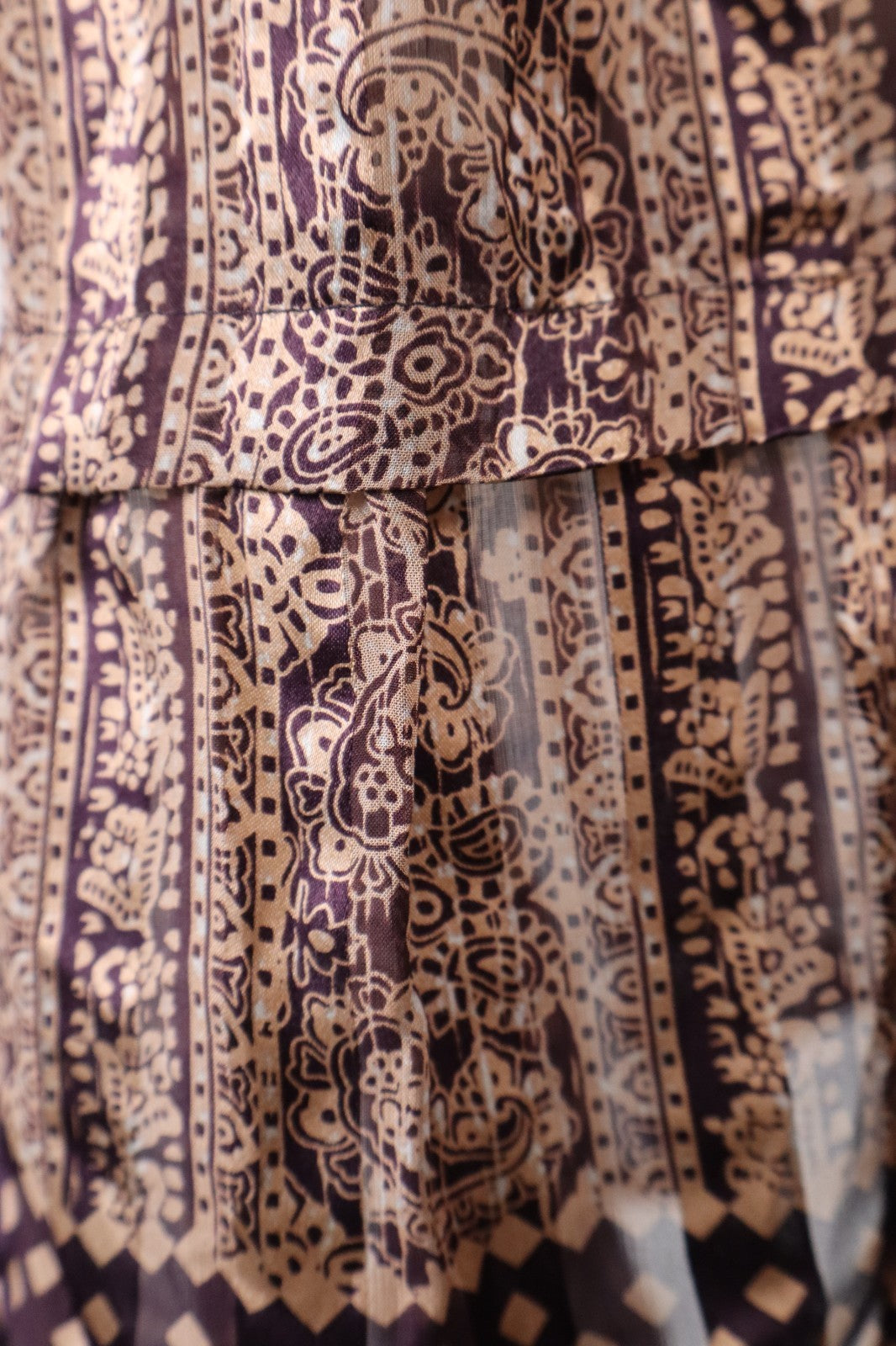 MAX & CO  VESTITO DONNA TG. 40 WOMAN CASUAL VINTAGE DRESS INSERTI VELLUTO