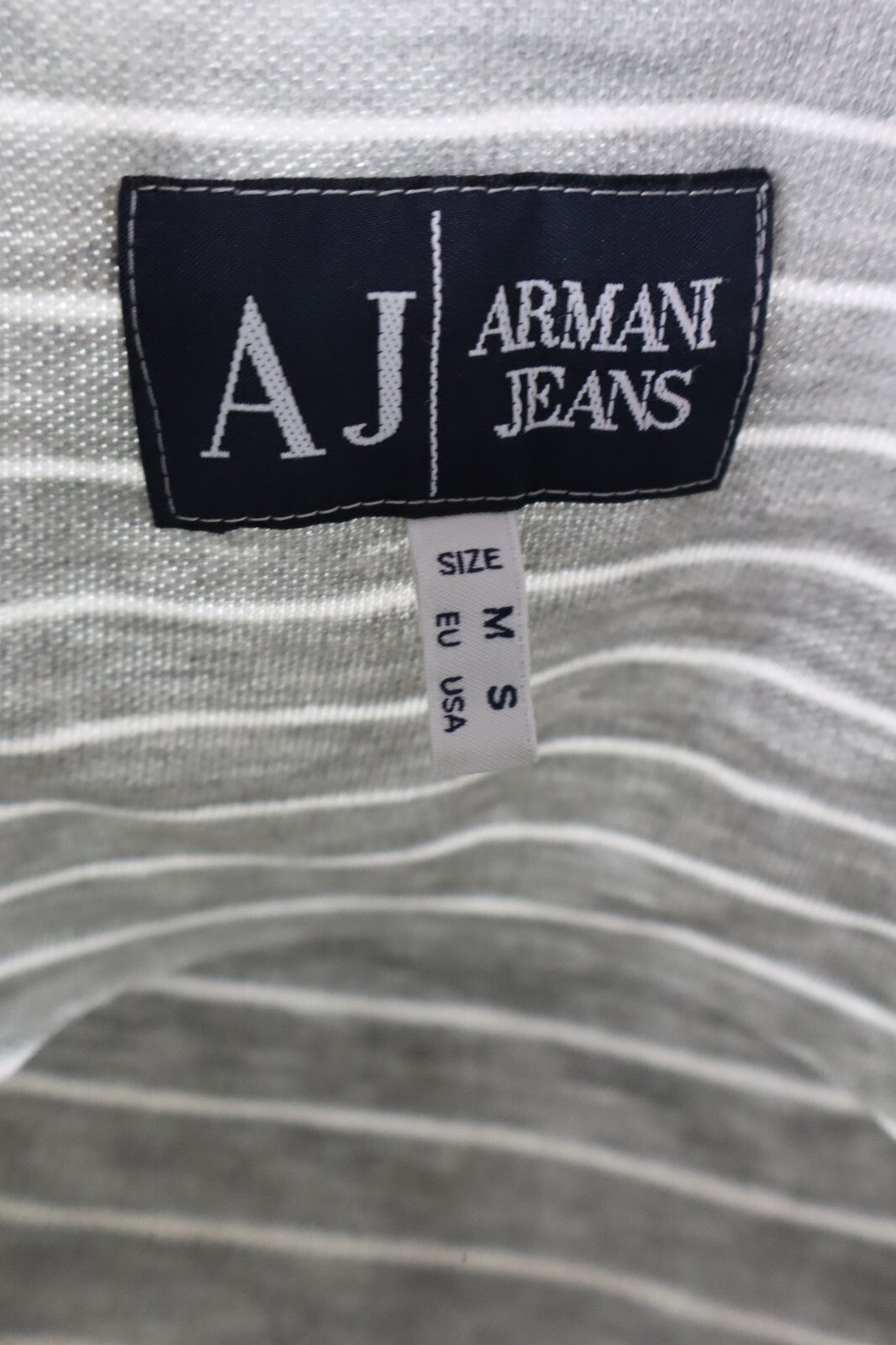 ARMANI JEANS POLO MAGLIA UOMO COTONE TG. M MAN COTTON T- SHIRT CASUAL VINTAGE