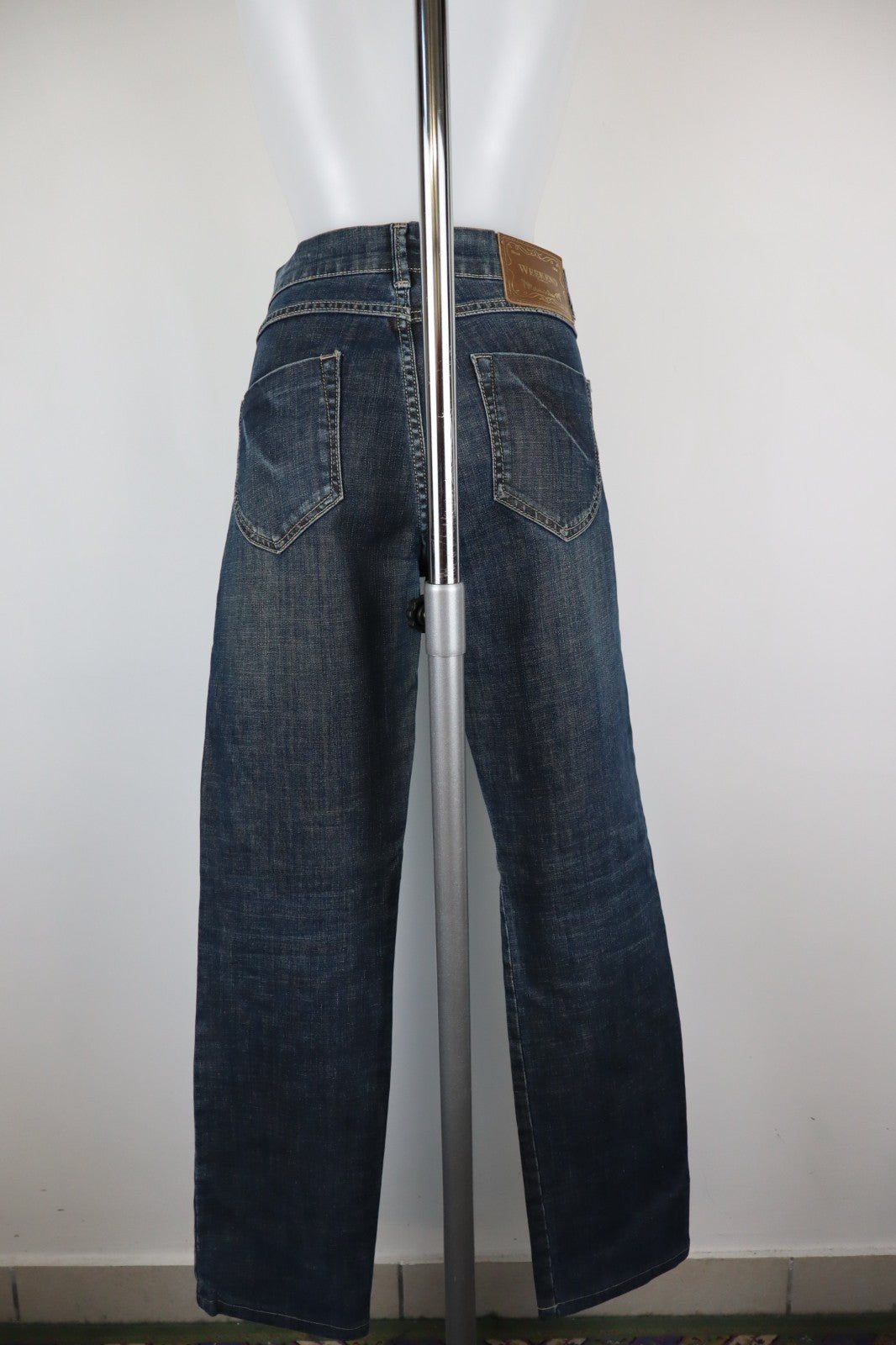 WEEKEND MAX MARA PANTALONE JEANS DONNA 46 SLIM WOMAN VINTAGE PANTS CASUAL DENIM