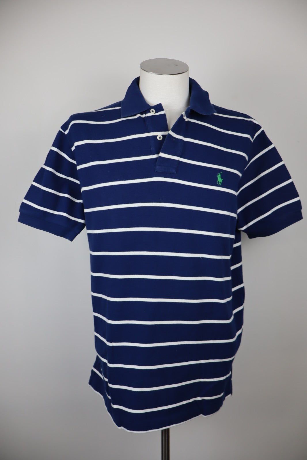 RALPH LAUREN MAGLIA POLO UOMO COTONE TG L MAN COTTON T-SHIRT CASUAL VINTAGE LOGO