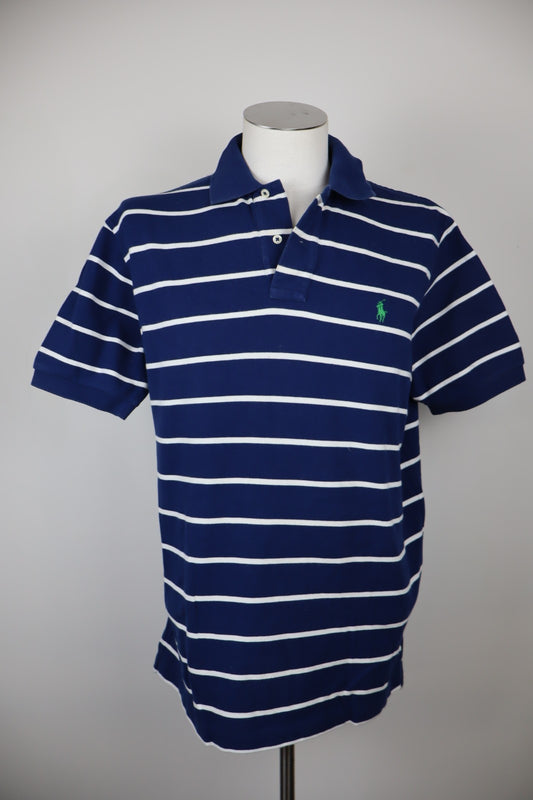 RALPH LAUREN MAGLIA POLO UOMO COTONE TG L MAN COTTON T-SHIRT CASUAL VINTAGE LOGO