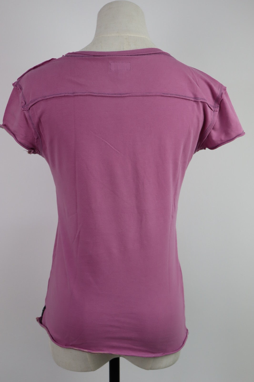 AJ ARMANI JEANS MAGLIA COTONE DONNA TG. 44 WOMAN CASUAL VINTAGE T-SHIRT