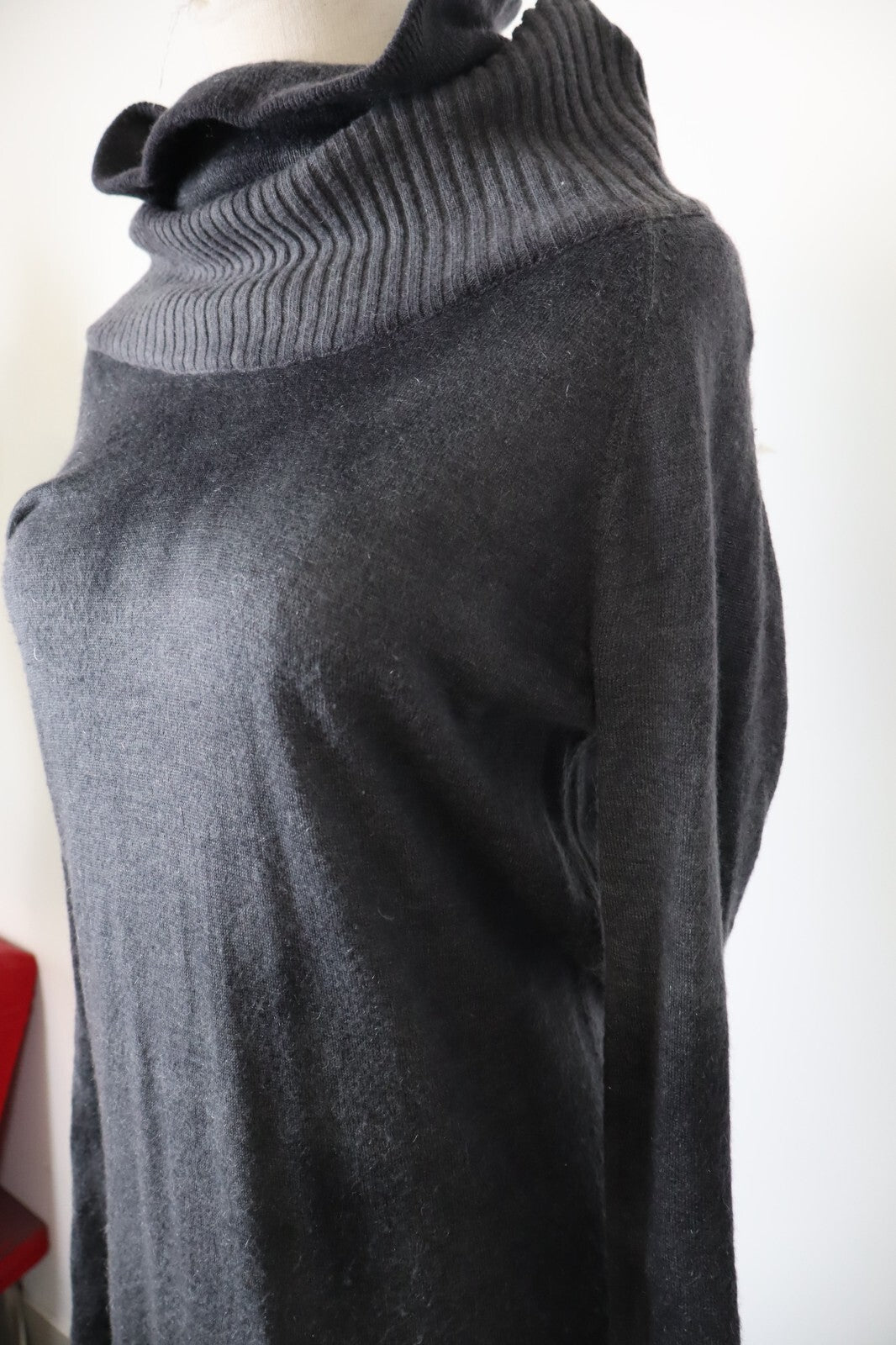 DIESEL VESTITO DONNA TG. S  WOMAN CASUAL VINTAGE DRESS LANA MOHAIR