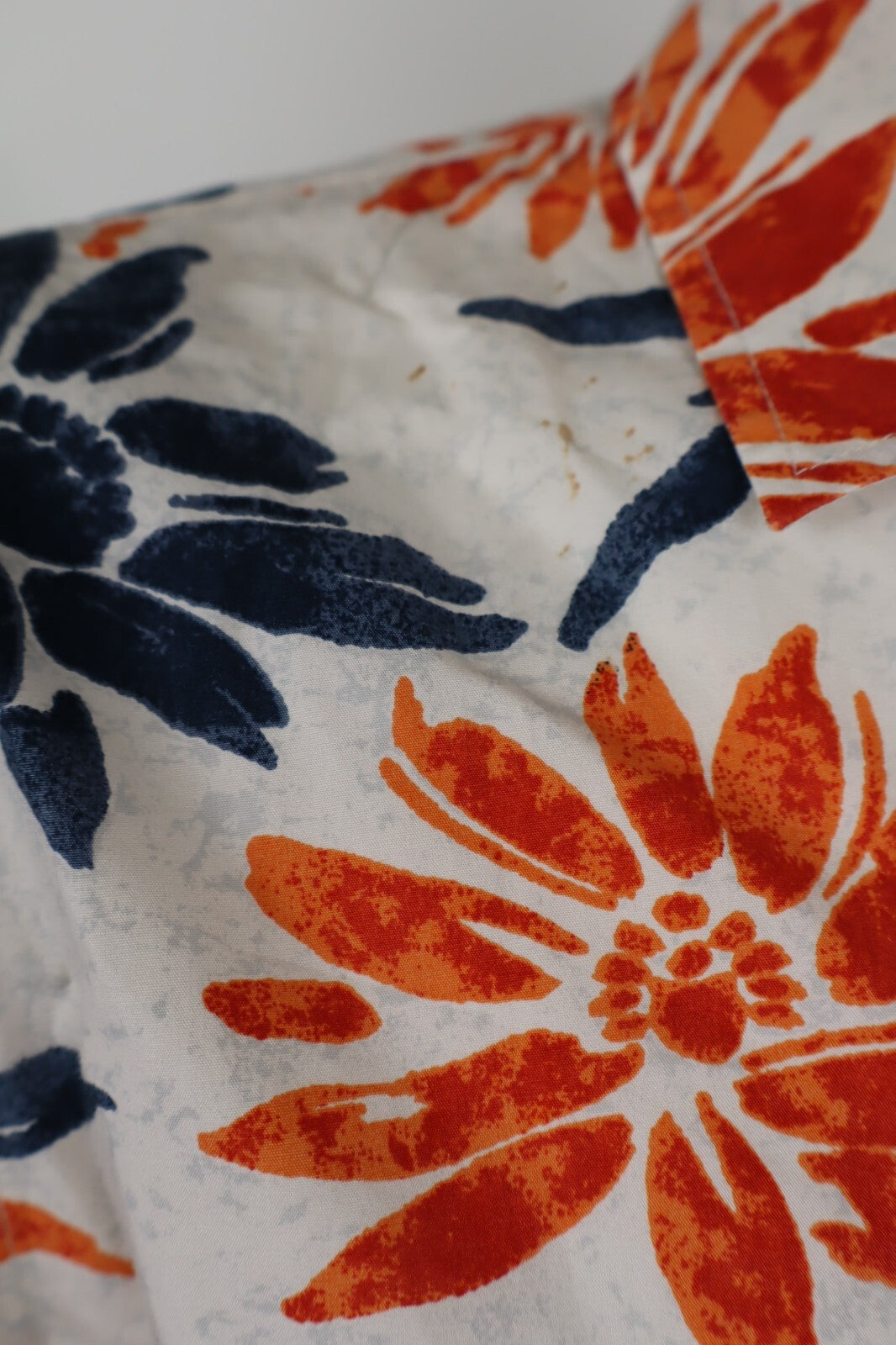 GAS CAMICIA UOMO TG. L MAN CASUAL VINTAGE SHIRT COTONE COTTON FLORAL