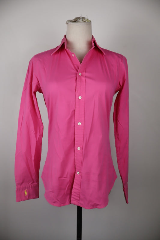 POLO RALPH LAUREN CAMICIA DONNA 6 SLIM WOMAN SHIRT CASUAL VINTAGE COTONE COTTON