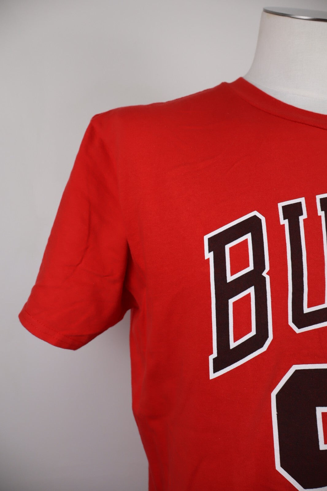 MITCHELL & NESS MAGLIA UOMO COTONE L MAN COTTON T-SHIRT VINTAGE CASUAL BULLS 91