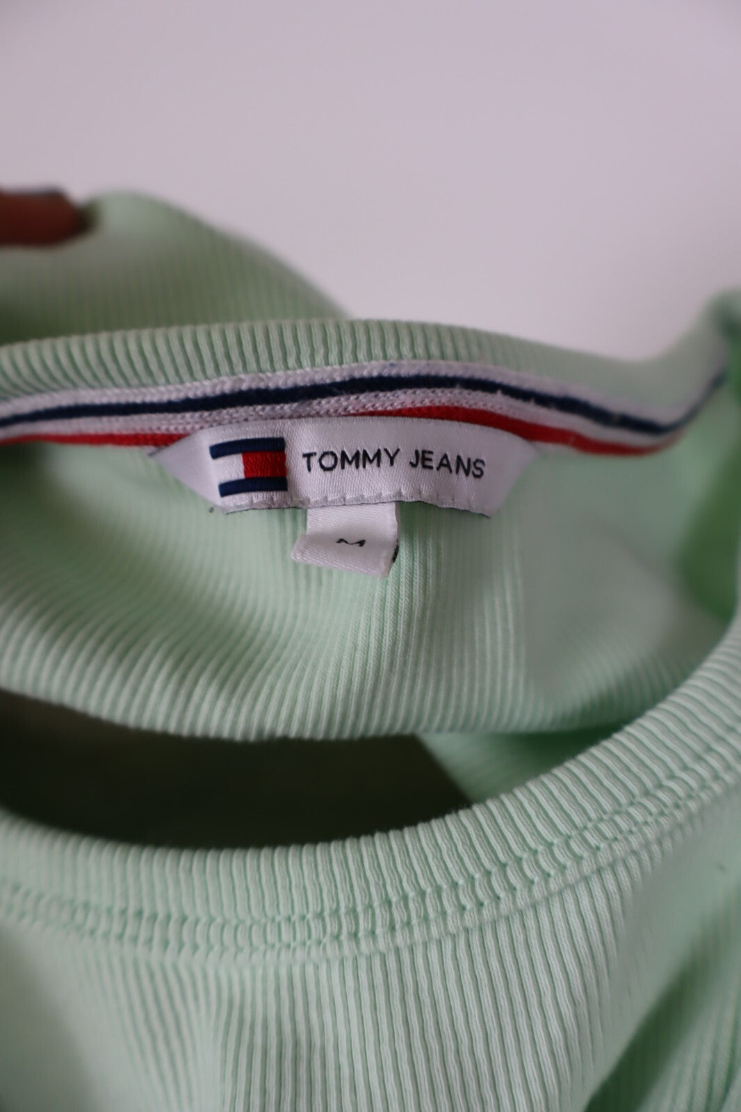 TOMMY HILFIGER JEANS MAGLIA DONNA TG. M  WOMAN CASUAL VINTAGE T-SHIRT TOP COTONE