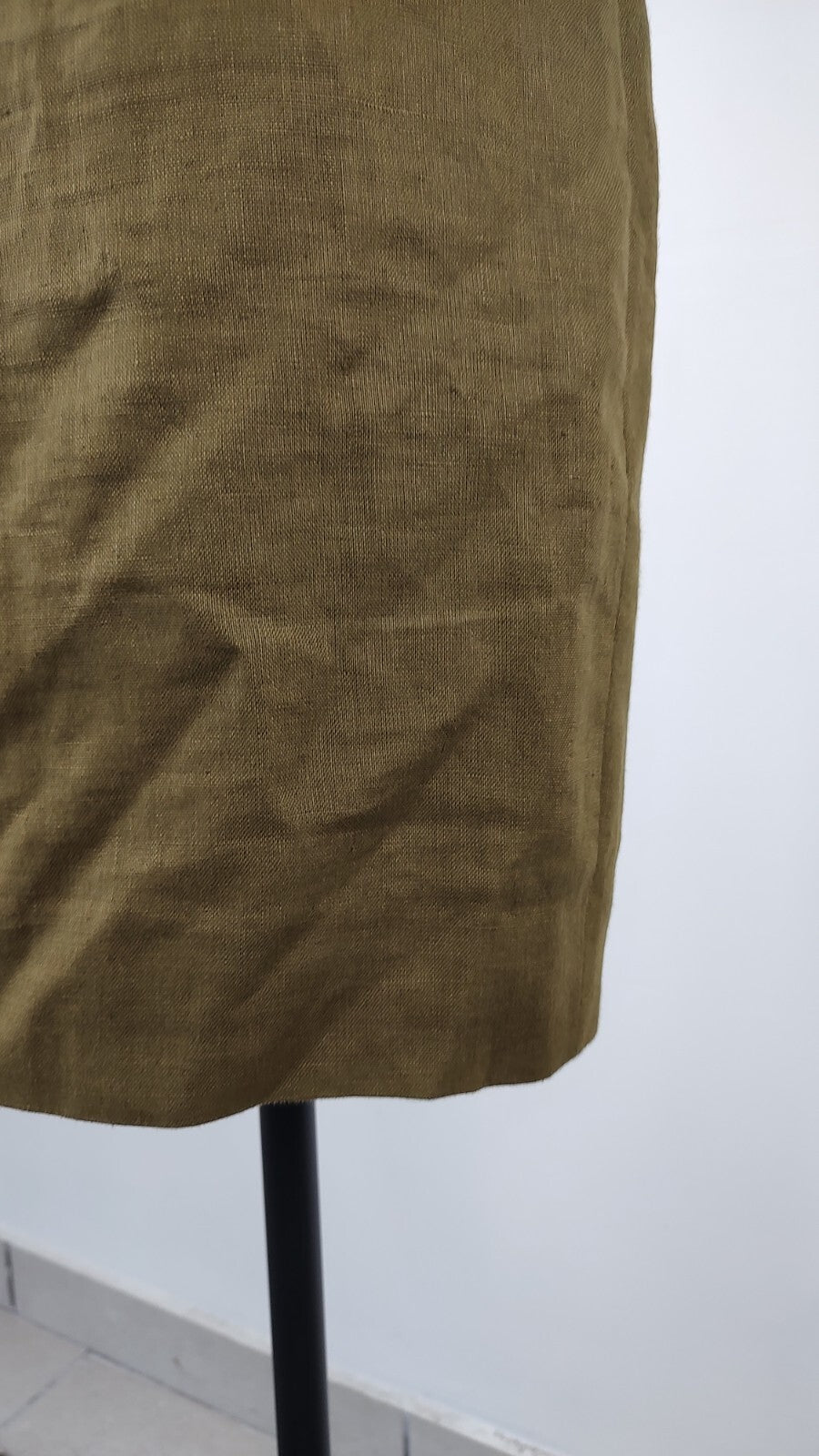 MARELLA GONNA DONNA LINO TG. 42\8 WOMAN SILK SKIRT VINTAGE MADE IN ITALY