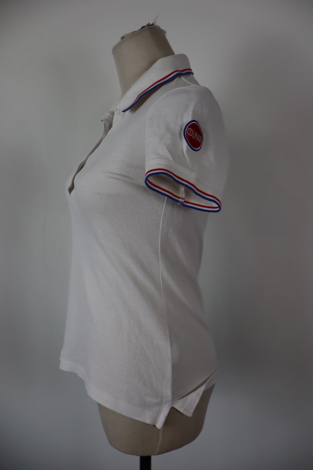 COLMAR POLO MAGLIA COTONE DONNA TG. S WOMAN CASUAL VINTAGE T-SHIRT