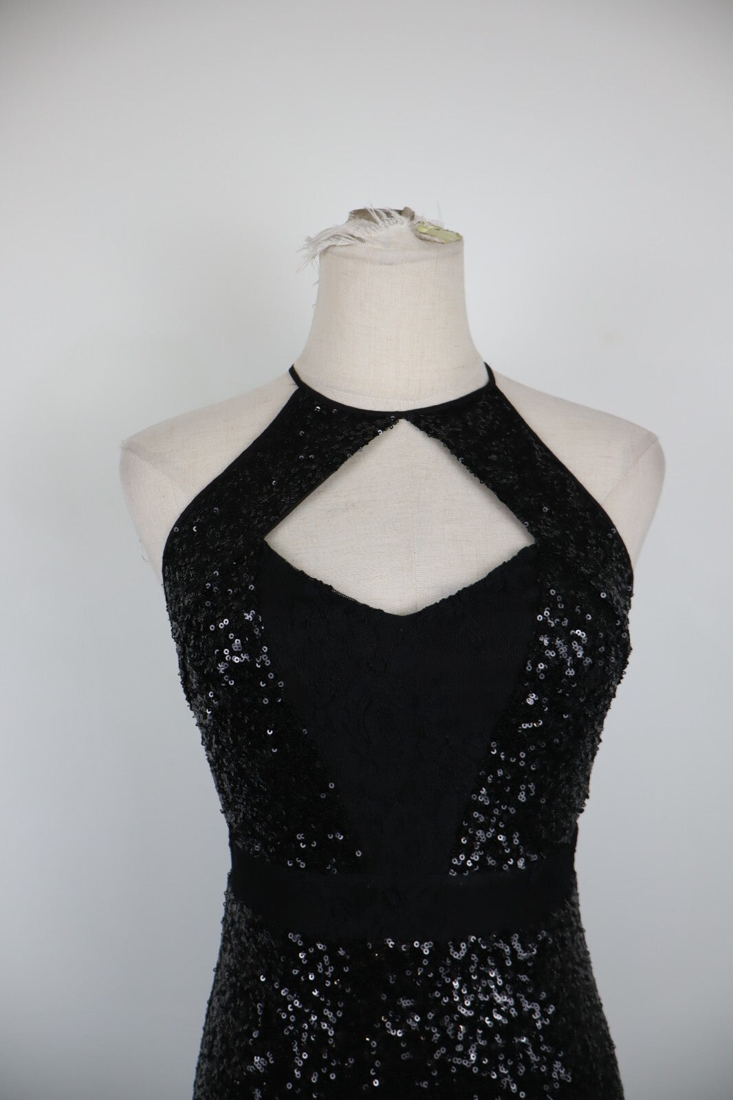 MARCIANO GUESS VESTITO ABITO DONNA TG. 40 WOMAN CASUAL VINTAGE DRESS PAILETTES