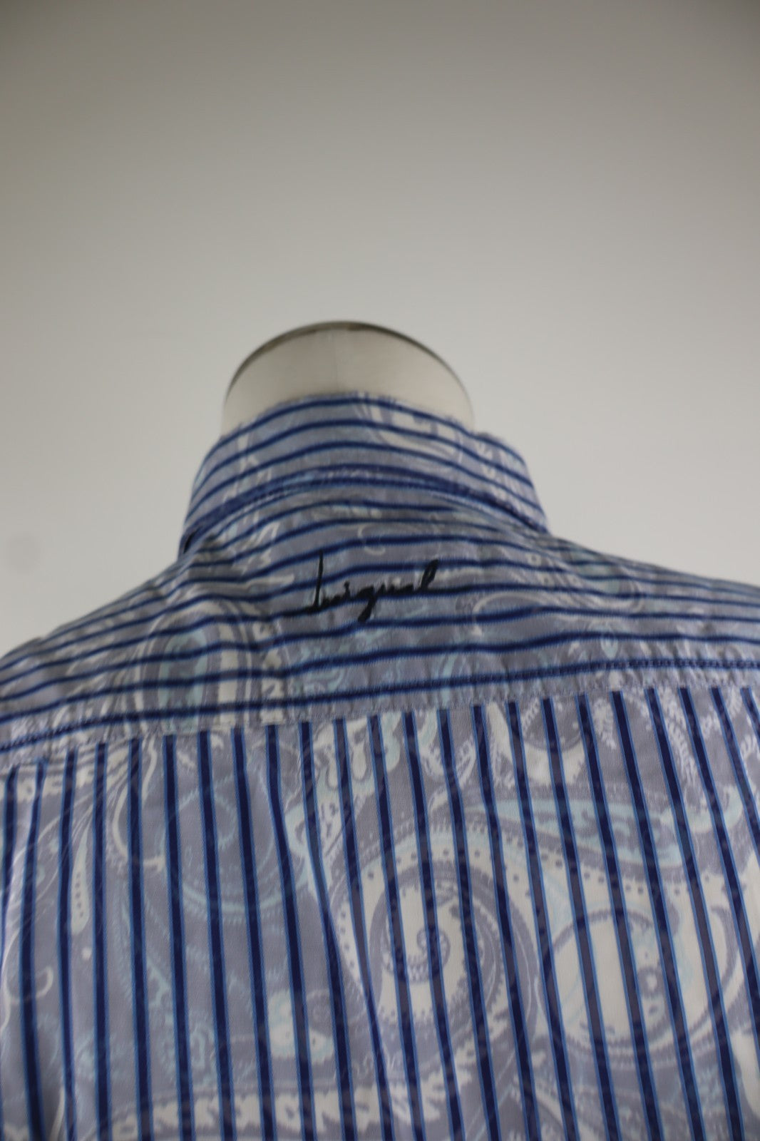 DESIGUAL CAMICIA COTONE SHIRT UOMO TG M  MAN VINTAGE CASUAL LOGO