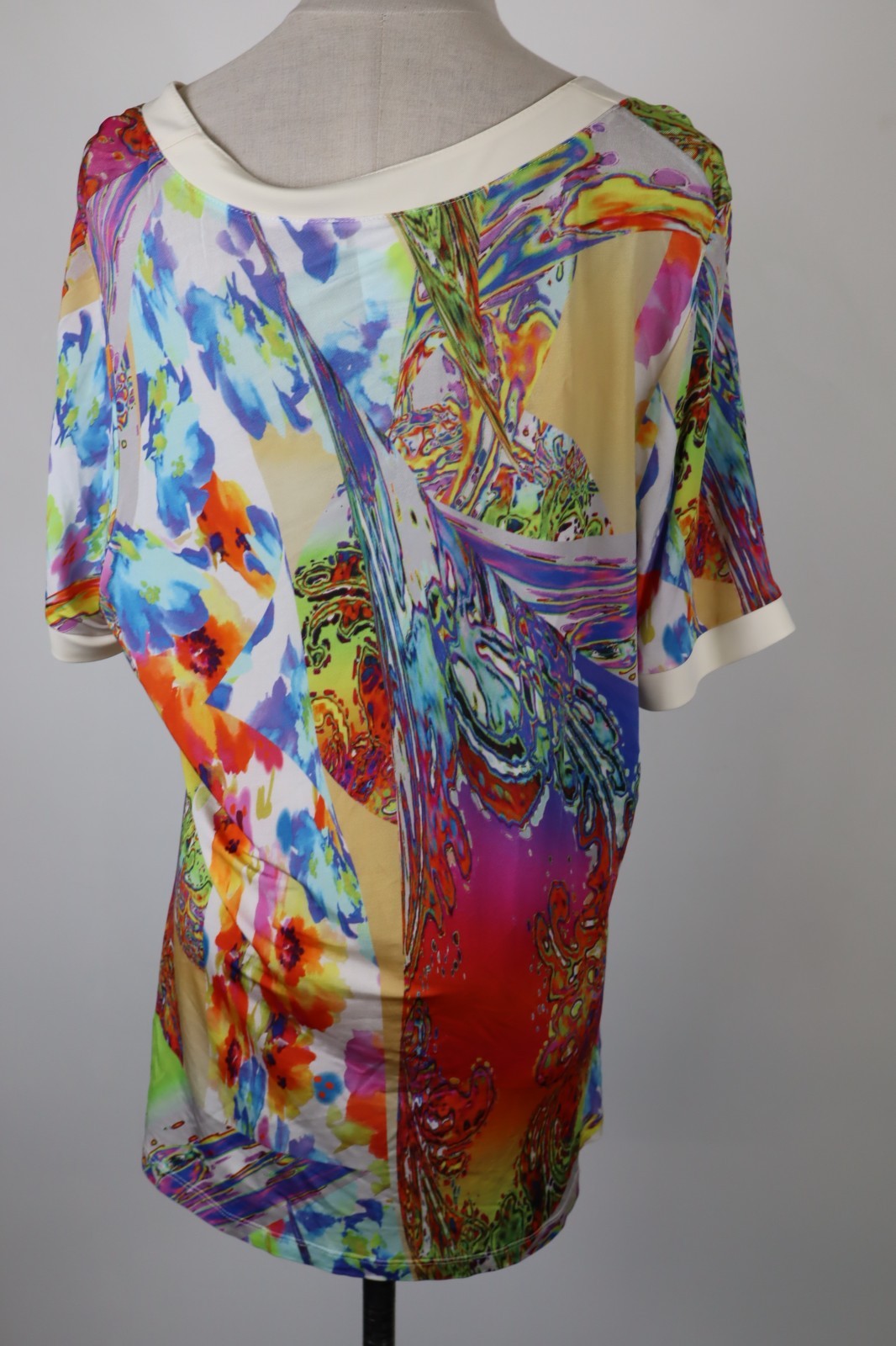 RENATO BALESTRA MAGLIA  DONNA TG 54 / 20 WOMAN CASUAL VINTAGE T-SHIRT TOP VELATO