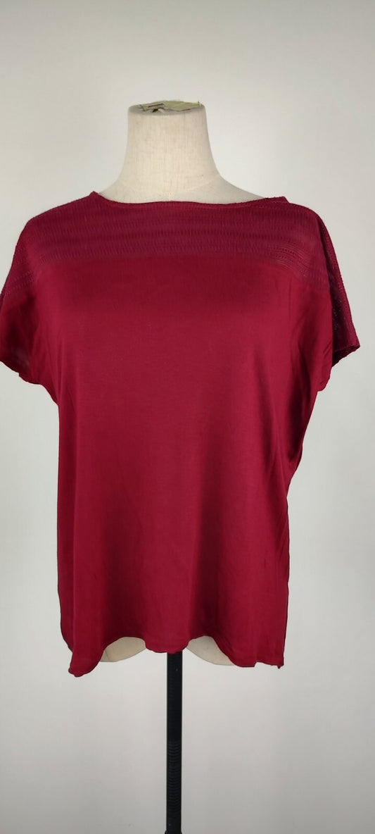 LAUREN RALPH LAUREN  MAGLIA DONNA TG. L WOMAN CASUAL VINTAGE T-SHIRT