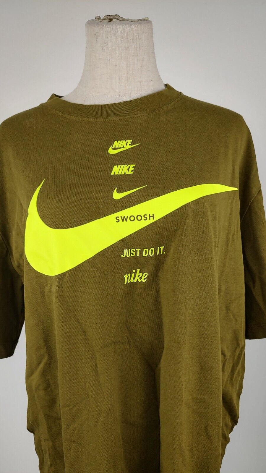 NIKE MAGLIA DONNA TG. M WOMAN CASUAL VINTAGE TOP T-SHIRT COTONE