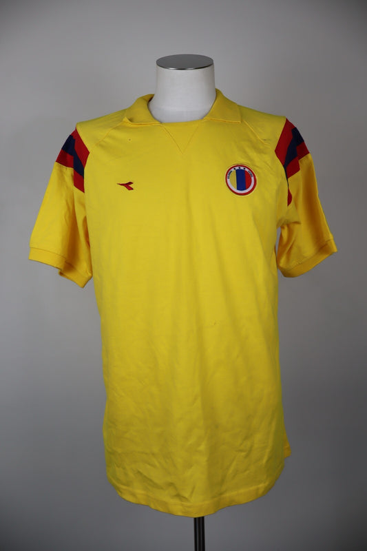 DIADORA COLOMBIA N 10 MAGLIA CALCIO TRIKOT UOMO L SOCCER JERSEY VINTAGE