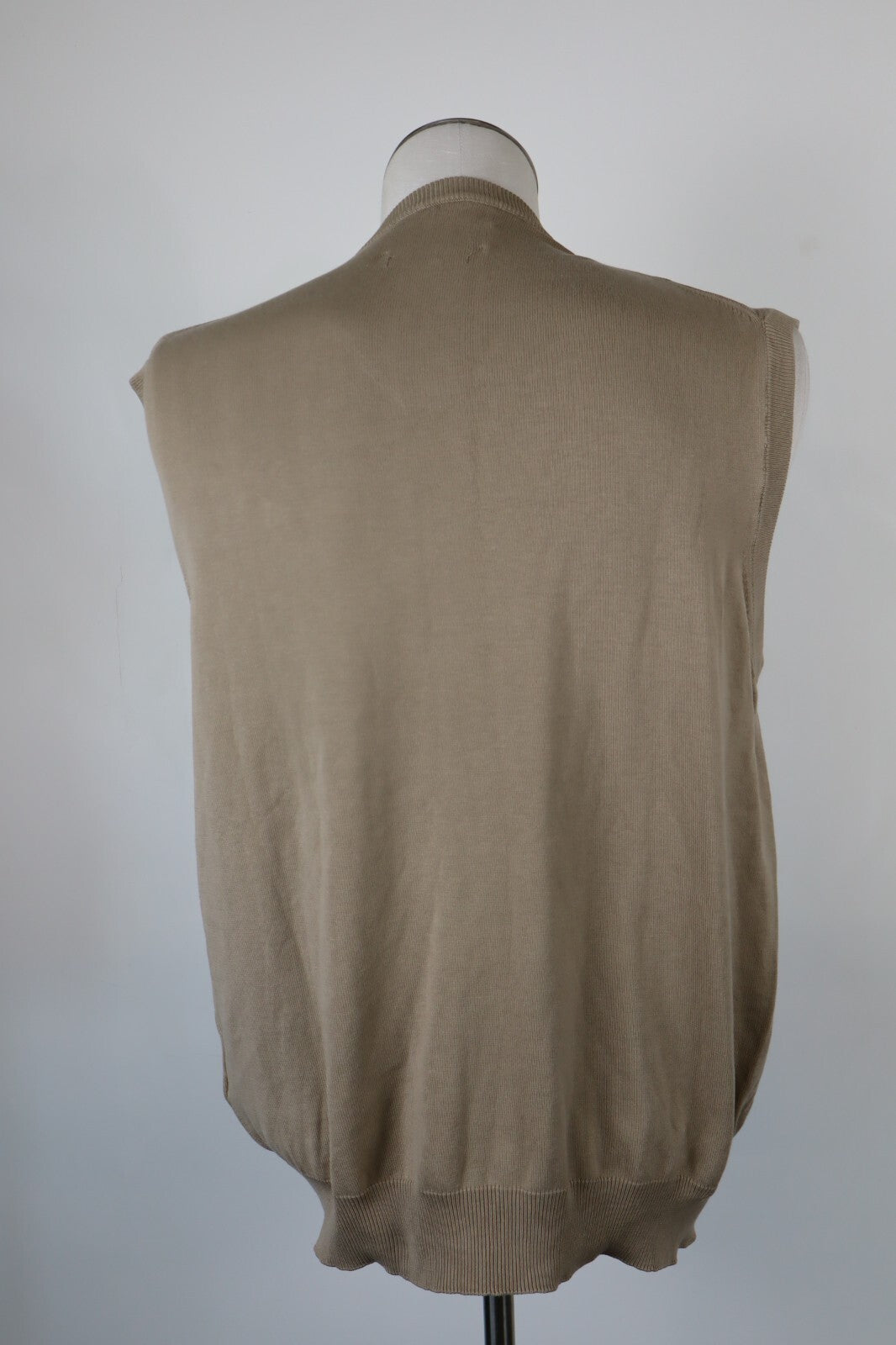 MARLBORO CLASSICS MAGLIONE SMANICATO COTONE GILET UOMO Tg. L SWEATER MAN CASUAL