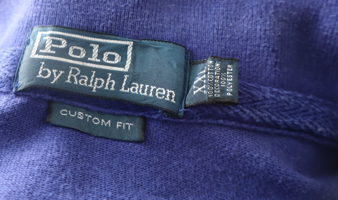 RALPH LAUREN MAGLIA POLO UOMO TG 2XL MAN CASUAL VINTAGE T-SHIRT COTONE COTTON