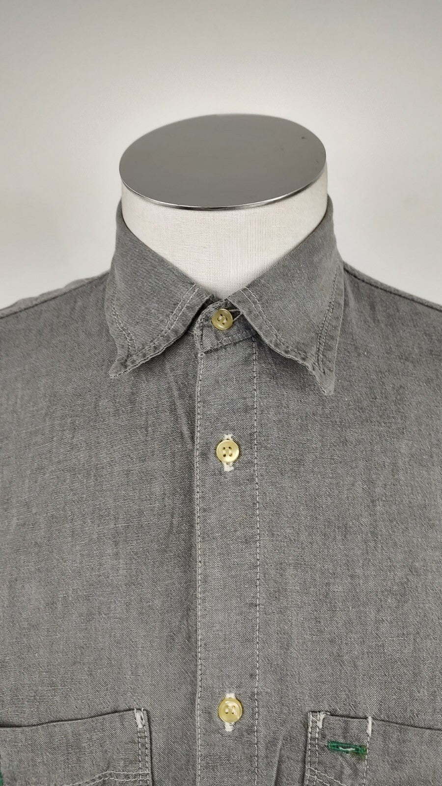 ROY ROGER'S CAMICIA UOMO TG M MAN CASUAL VINTAGE SHIRT COTONE COTTON