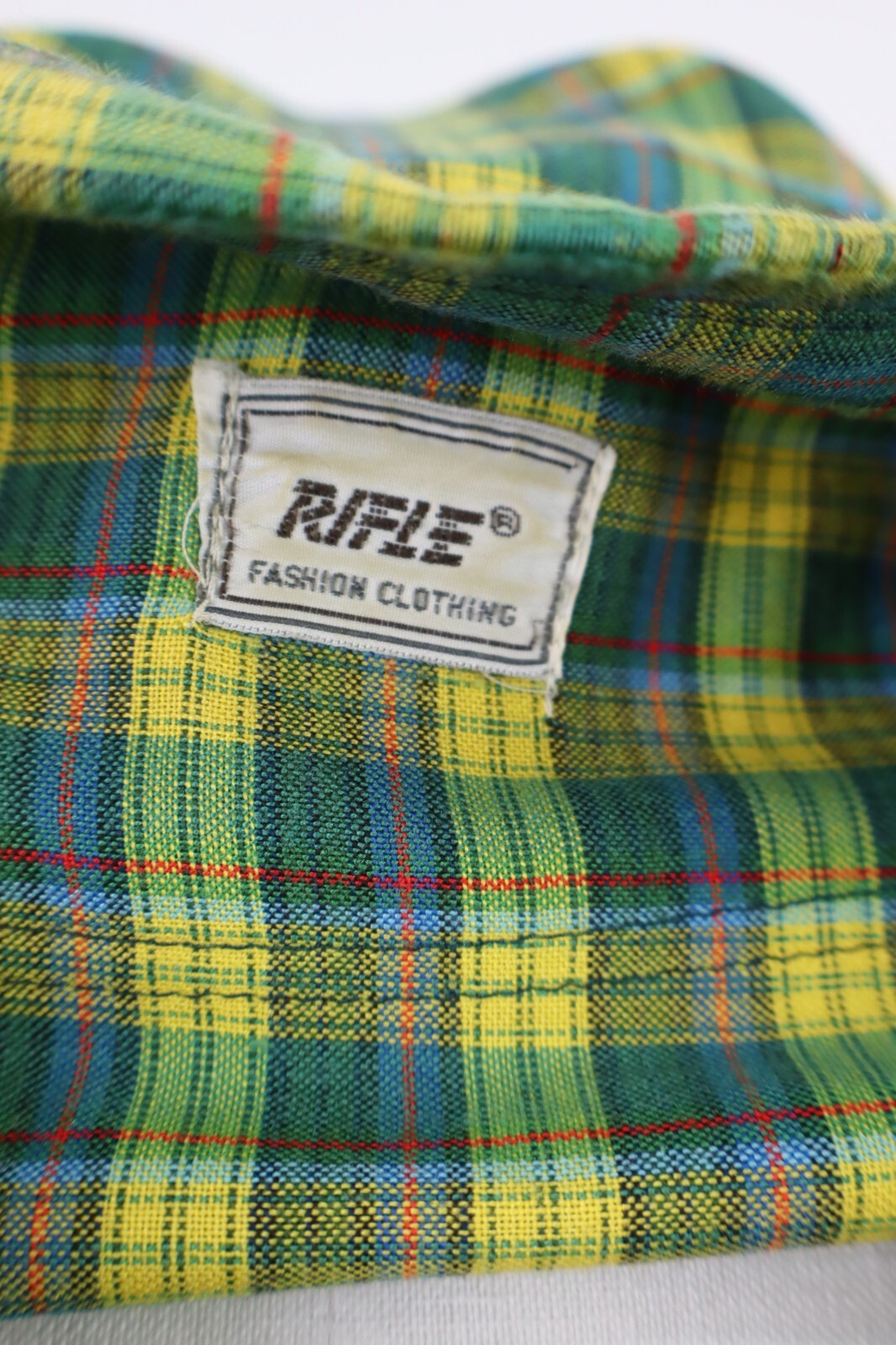 RIFLE CAMICIA UOMO TG. XS MAN CASUAL VINTAGE SHIRT